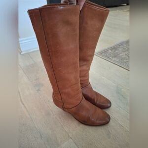 Vintage Frye Tan Leather High Boots